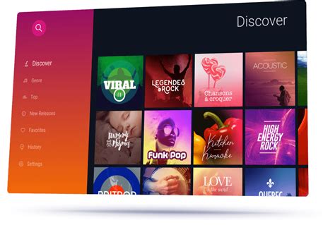 Karaoke application directly from your TV, KaraFun TV.